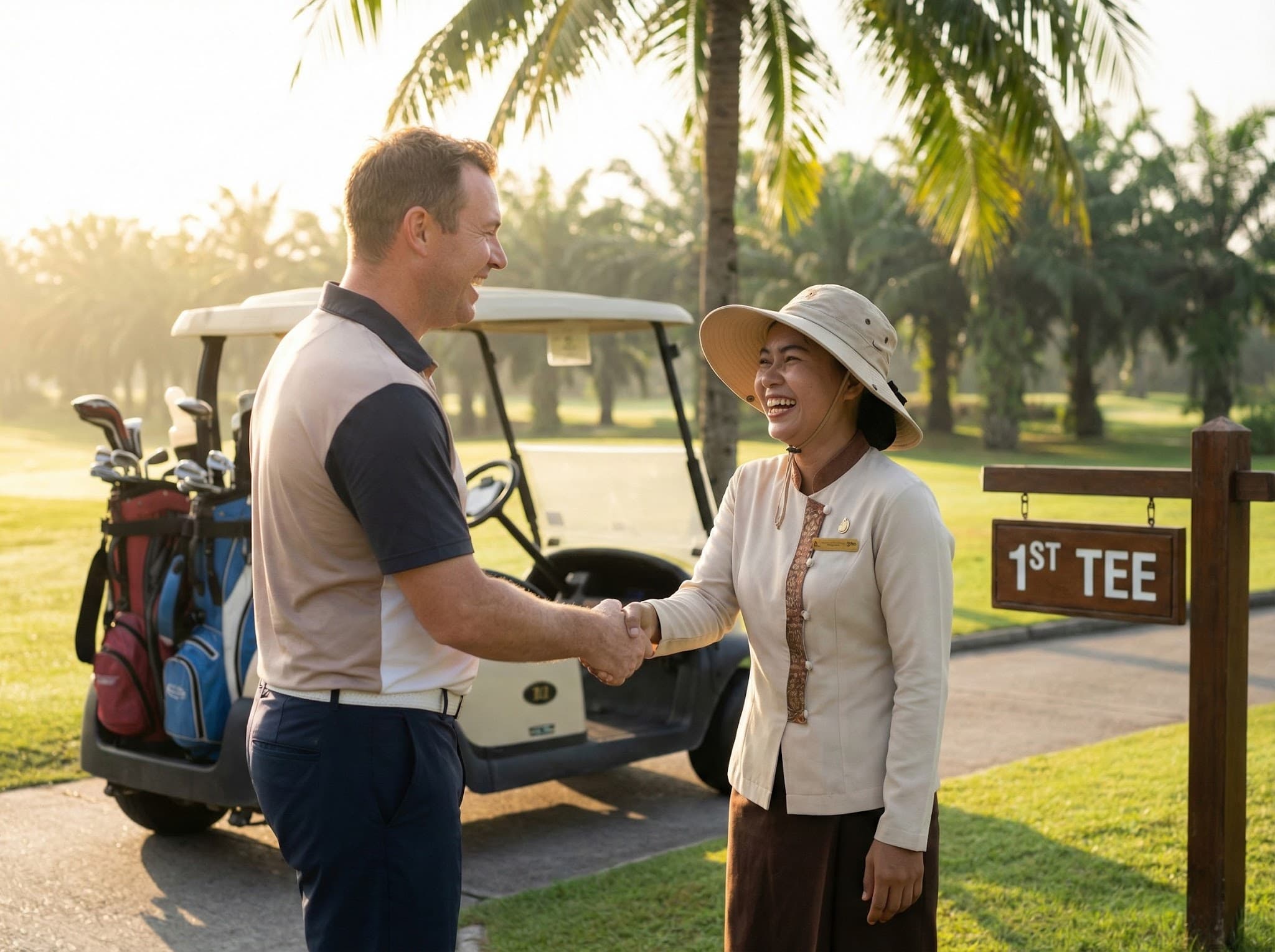 Building rapport with your caddie